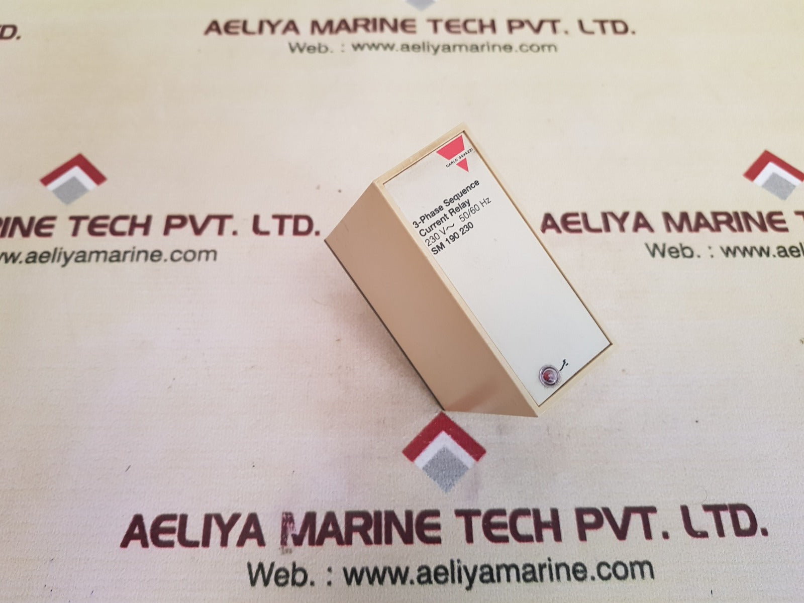 Carlo gavazzi sm 190 230 3-phase sequence current relay