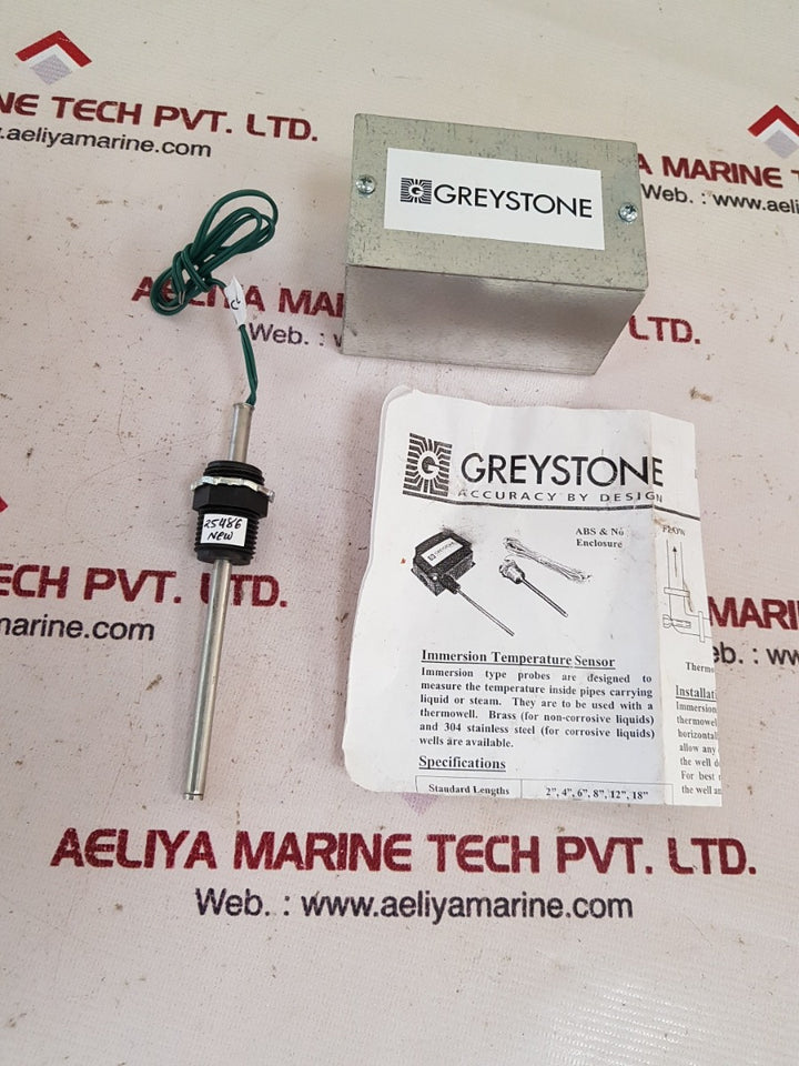 Greystone te200cm20b2e immersion temperature sensor