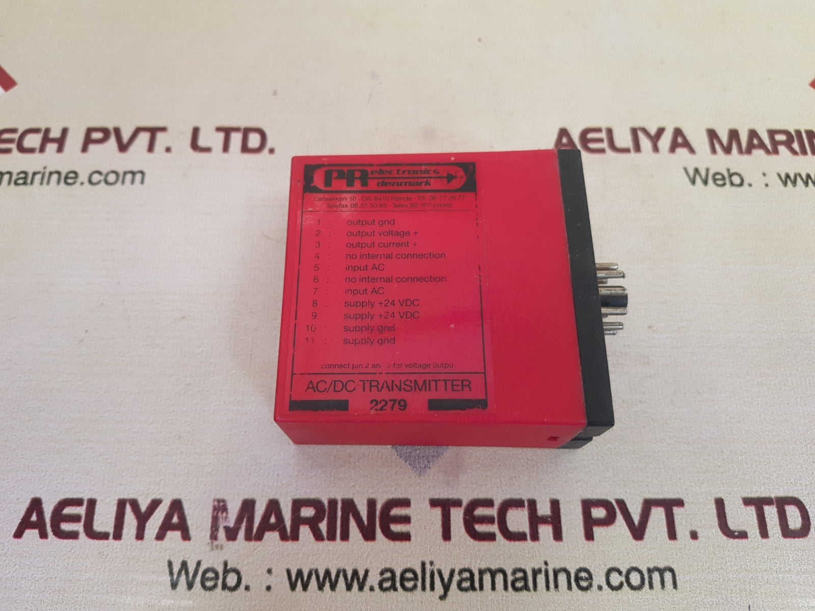 Pr Electronics 2279 X2 Ac/Dc Transmitter 214-4Ac/Dc