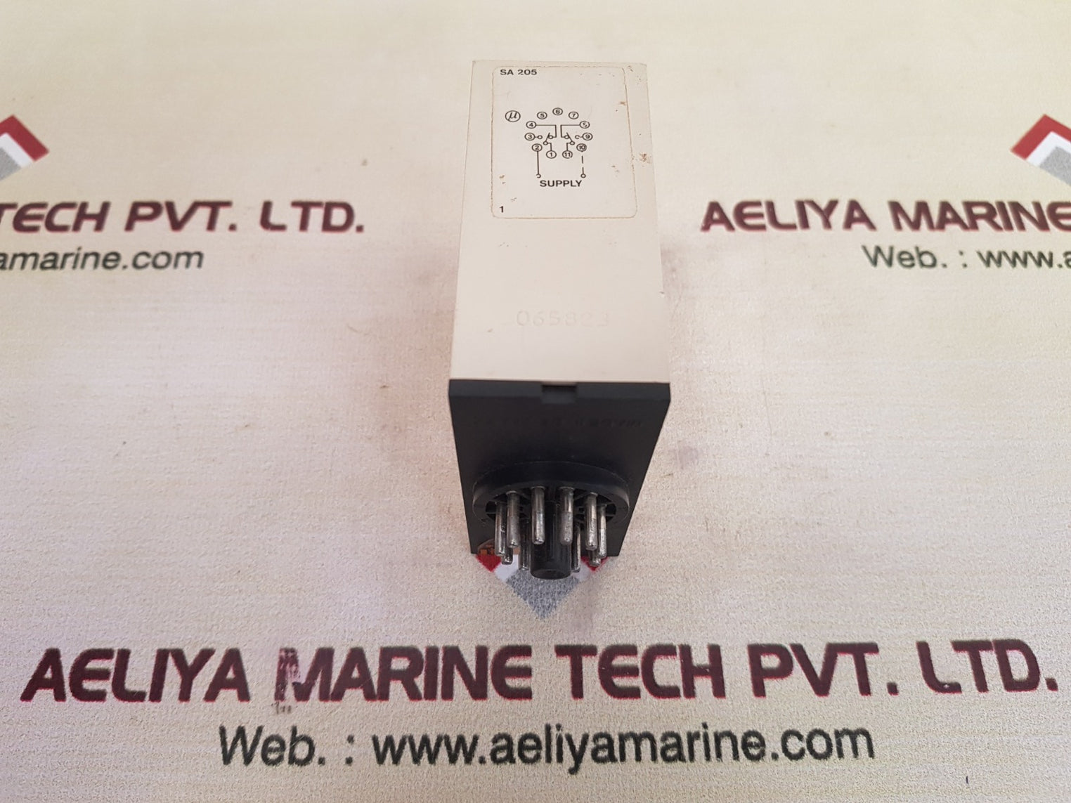 Carlo Gavazzi Sa 205 230 Time Delay Relay 3-60 Sec