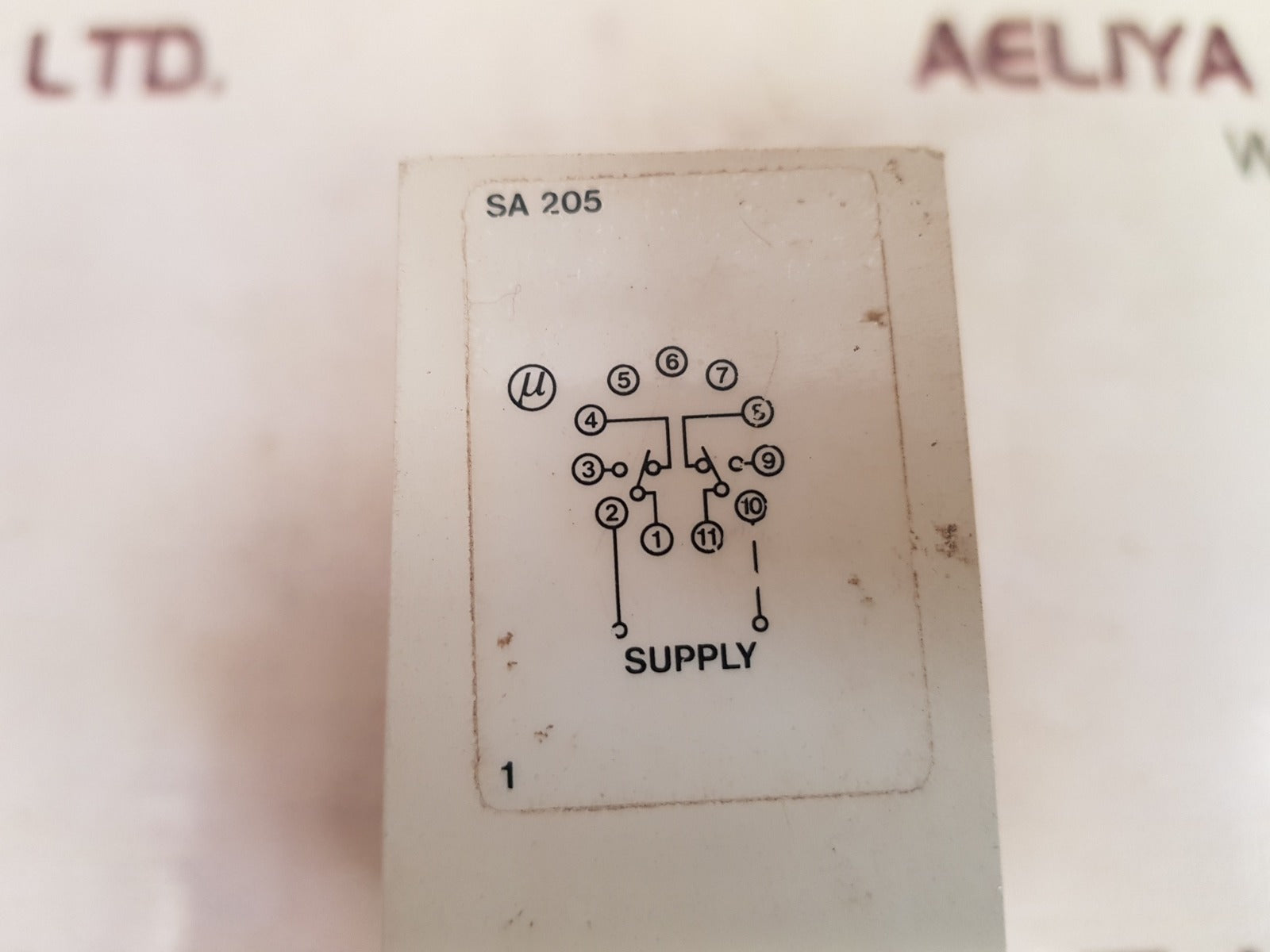 Carlo Gavazzi Sa 205 230 Time Delay Relay 3-60 Sec
