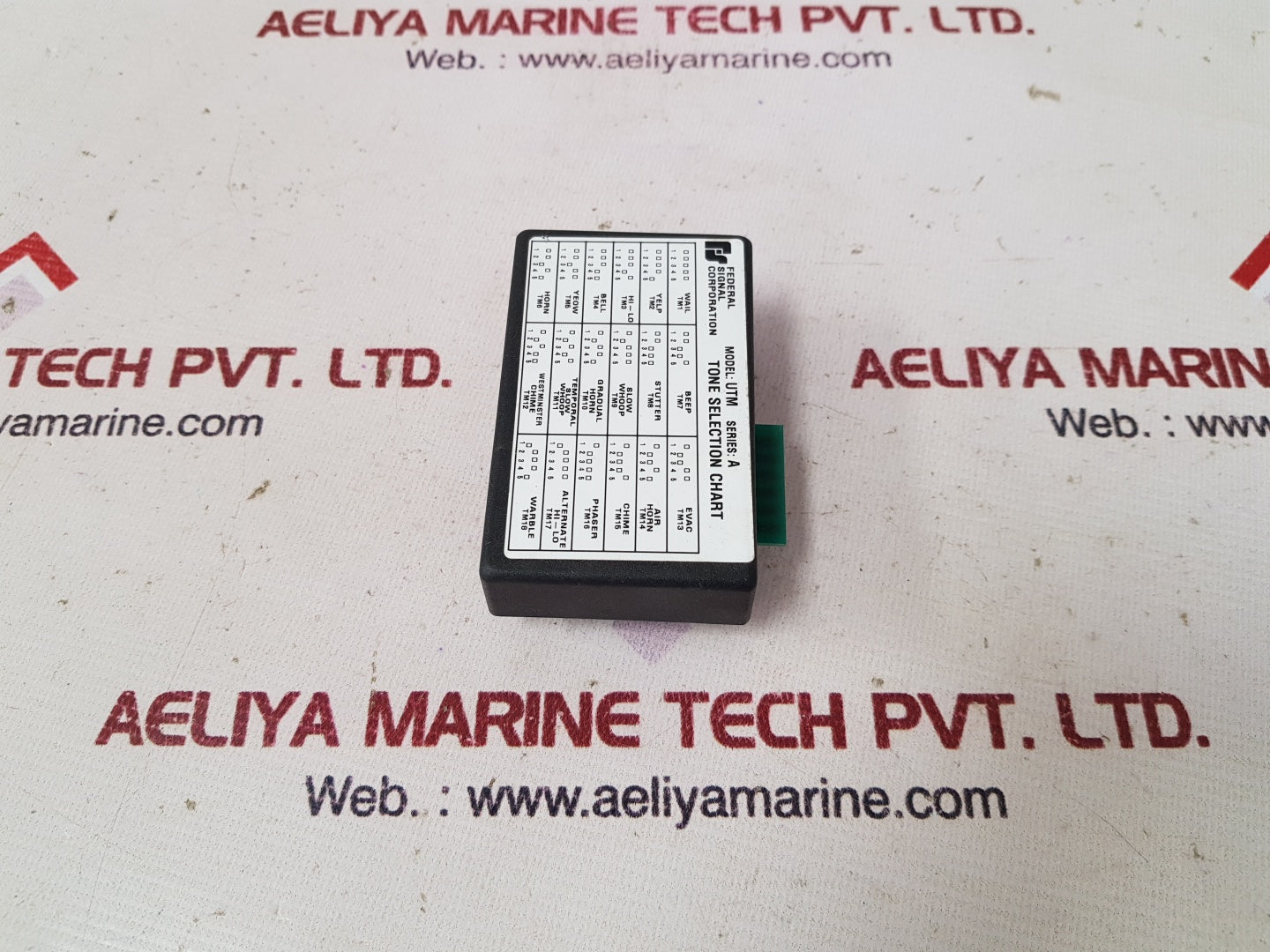 Federal signal utm universal tone module series a