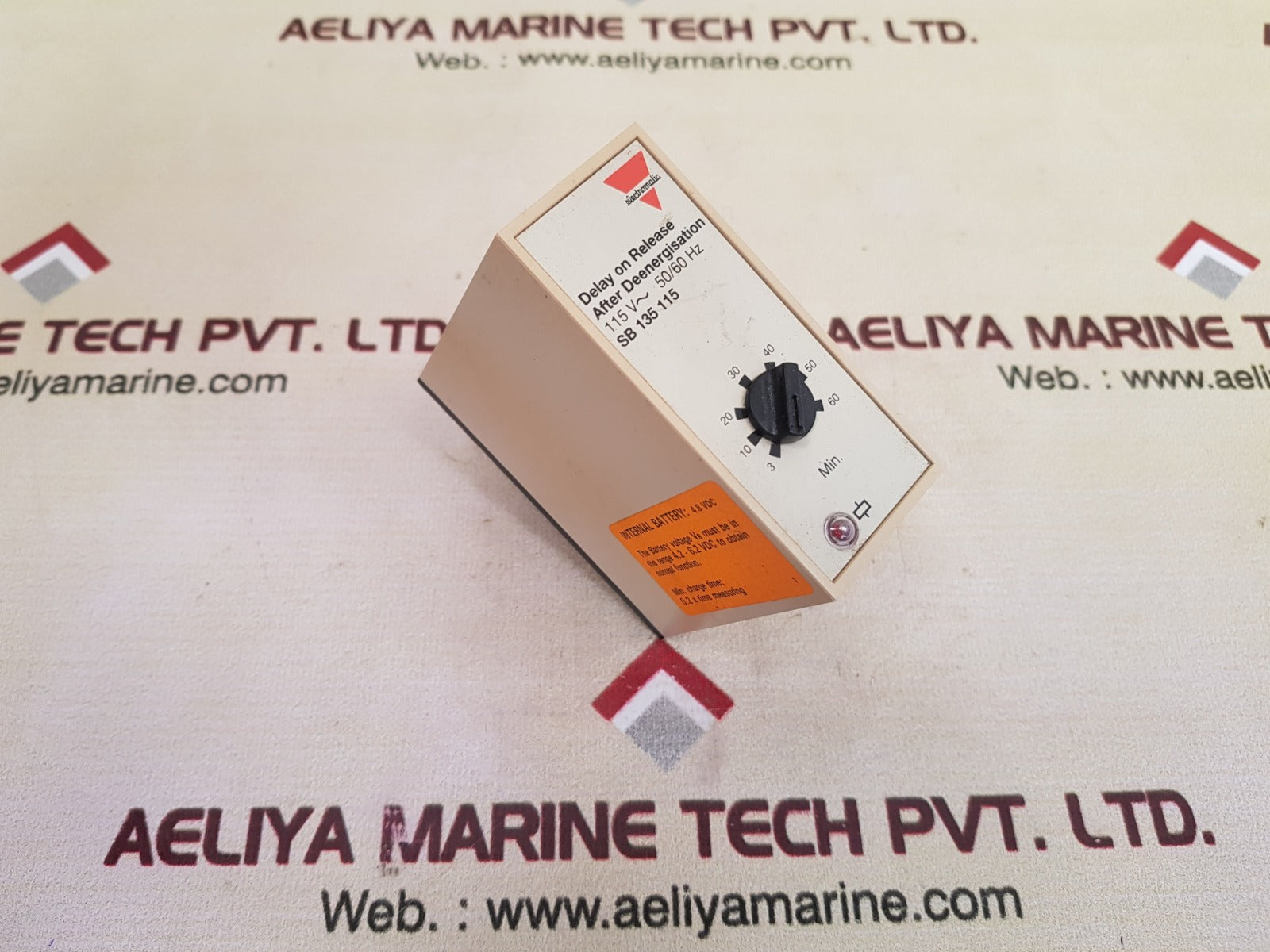 Carlo gavazzi sb 135 115 time delay relay 3-60 min