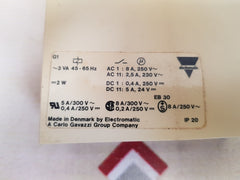 Carlo gavazzi sb 135 115 time delay relay 3-60 min