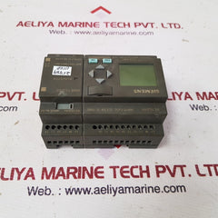 Siemens 6ed1 052-1md00-0ba4 logic module with 6ed1 055-1mb00-0ba1 expansion module