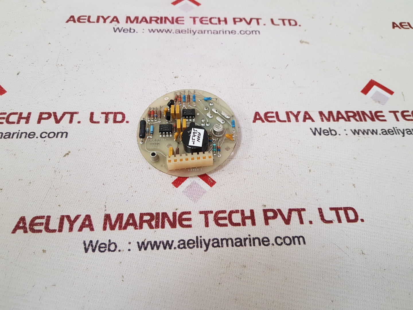 Rosemount Pwb 01144-0064-0001 Rev A Pcb Card 1144-6-1