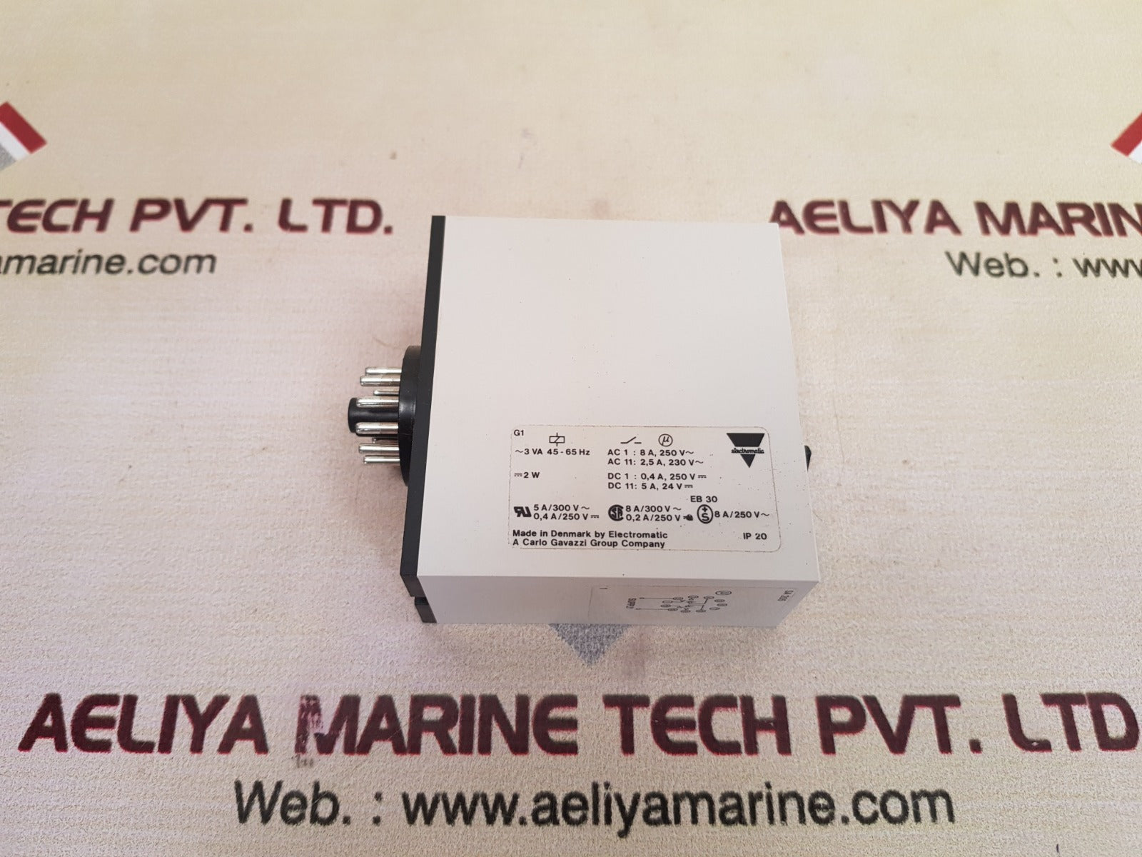 Electromatic sa 205 230 time delay on operate 30-600sec