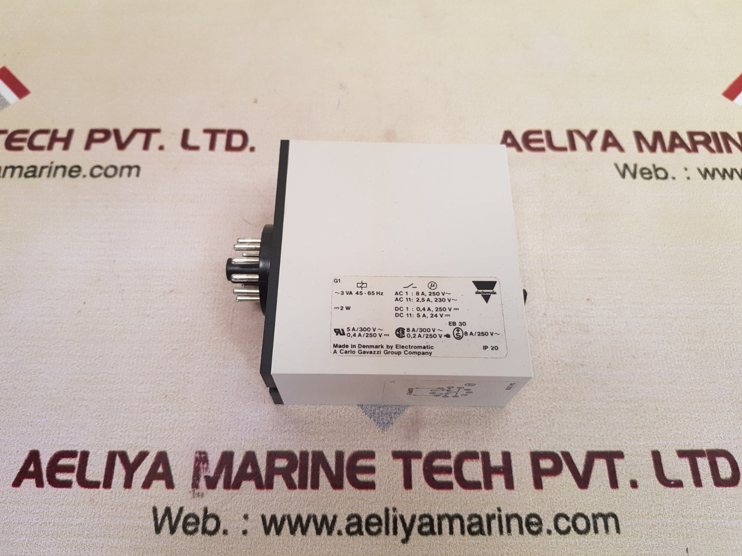 Electromatic sa 205 230 time delay on operate 30-600sec