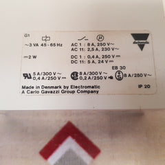Electromatic sa 205 230 time delay on operate 30-600sec