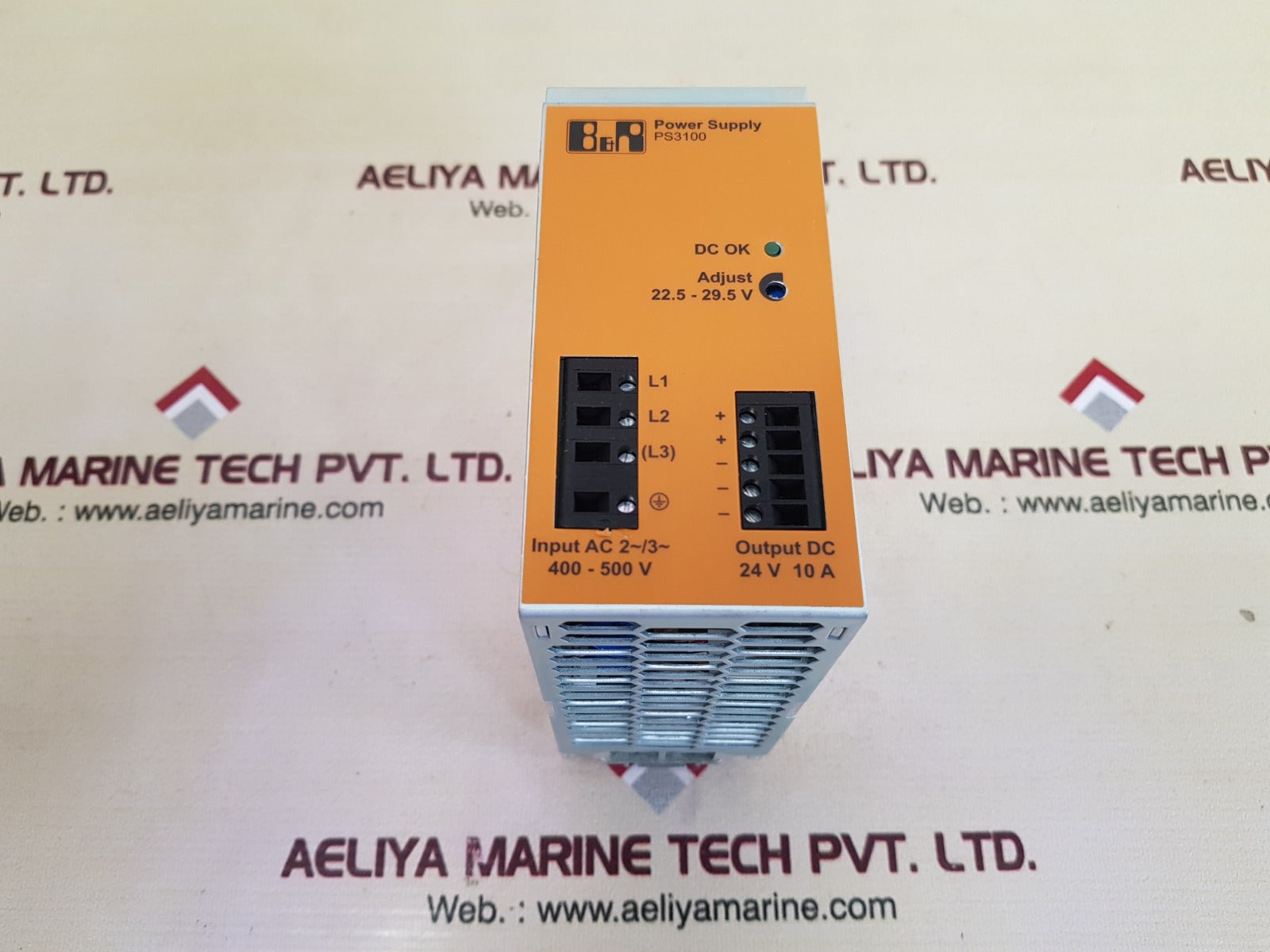 B&R Automation Ps3100 3Phase Power Supply 24Vdc, 10A