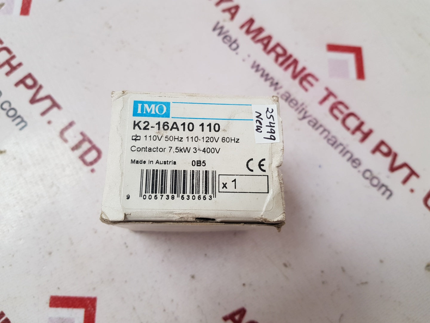 Imo k2-16a10 contactor 110v 50hz 110-120v 60hz