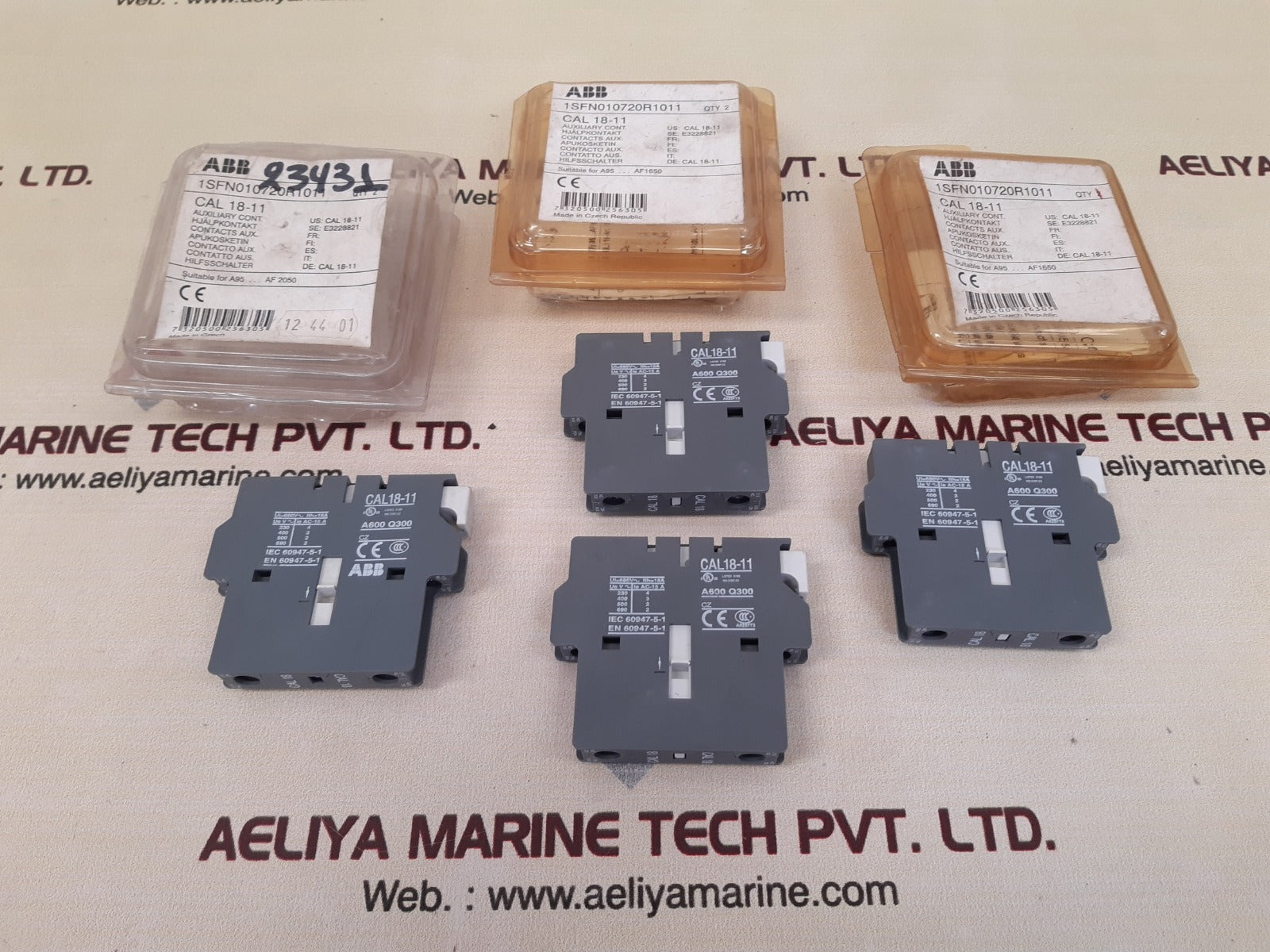 Abb cal18-11 auxiliary contact 1sfn010720r1011 New One