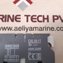 Abb cal18-11 auxiliary contact 1sfn010720r1011 New One