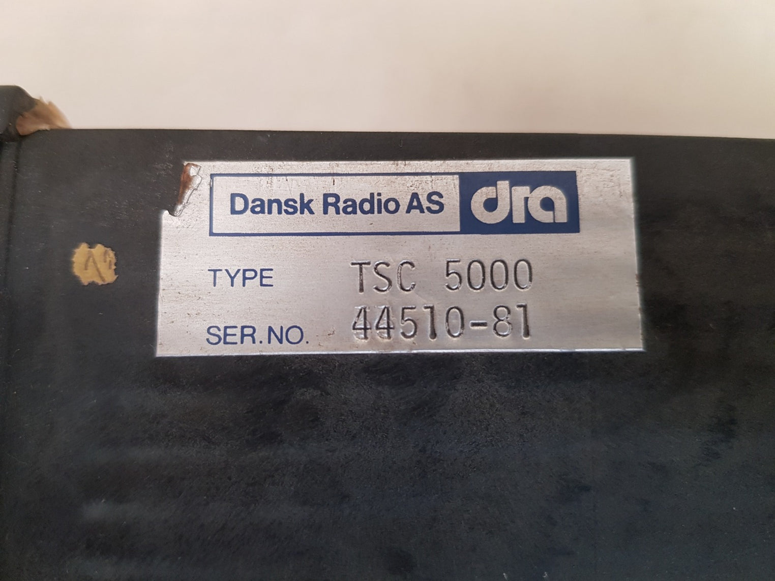 Dansk radio tsc 5000 desalination monitor