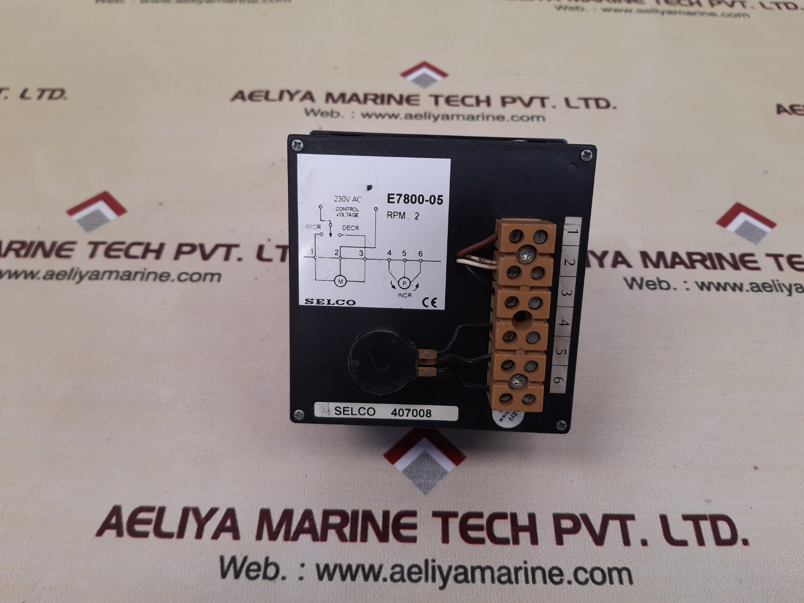 Selco e7800-05 motorized potentiometer