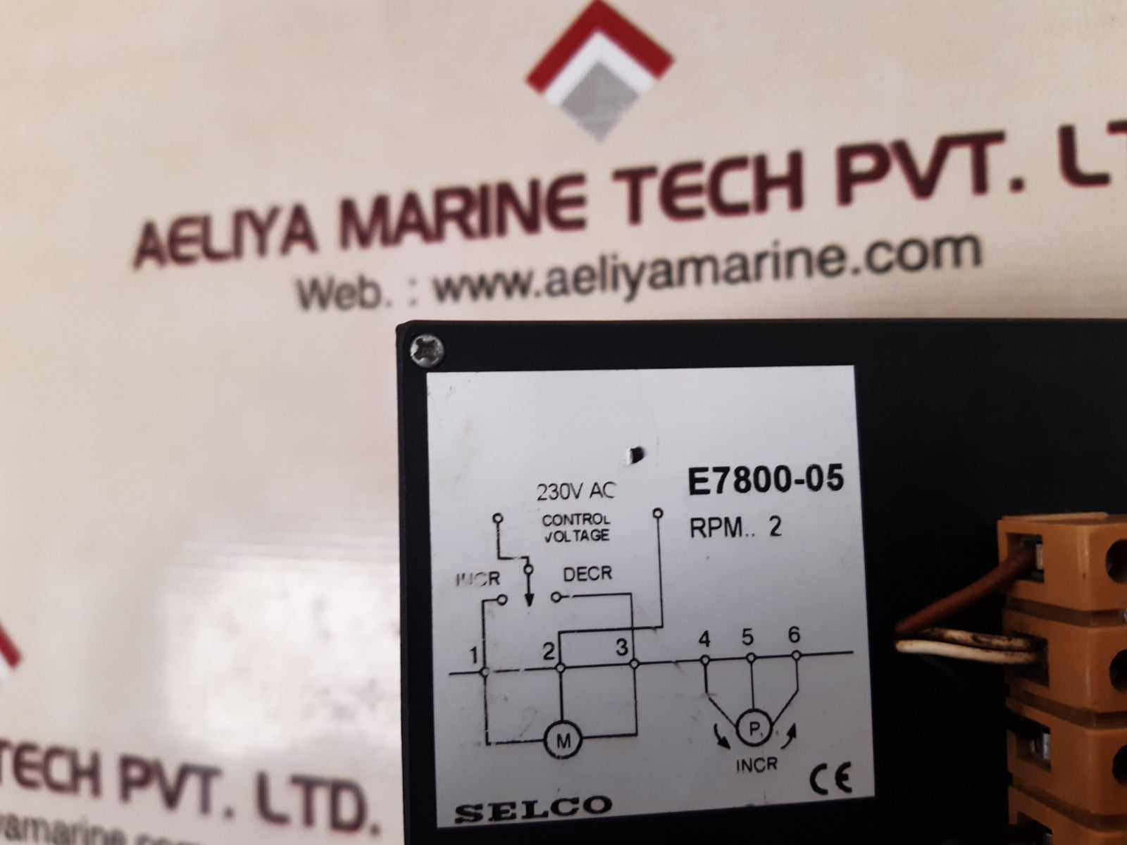 Selco e7800-05 motorized potentiometer