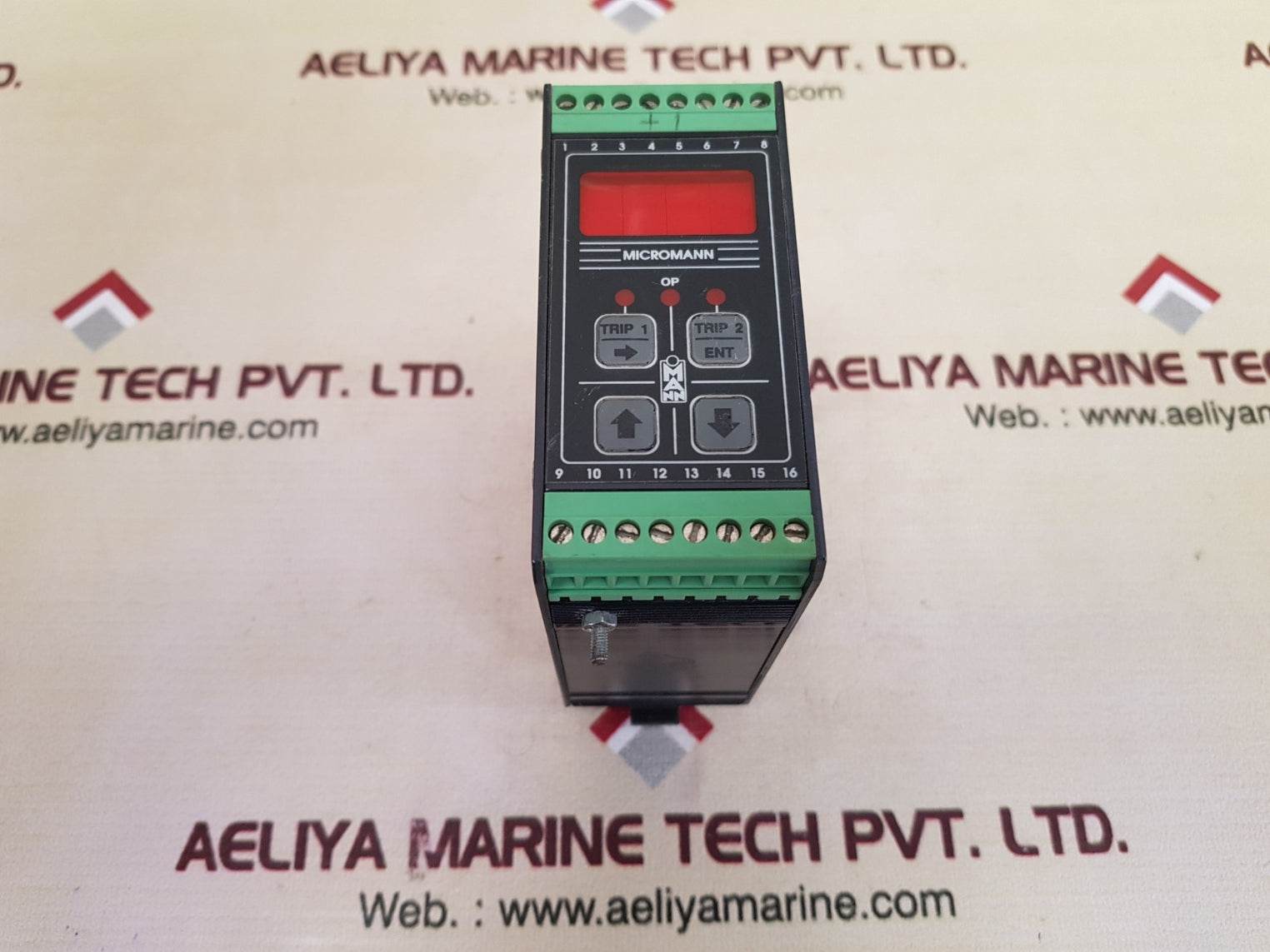 Mann Industries Uhz/R/110Vac/V1.20 Monitoring Module