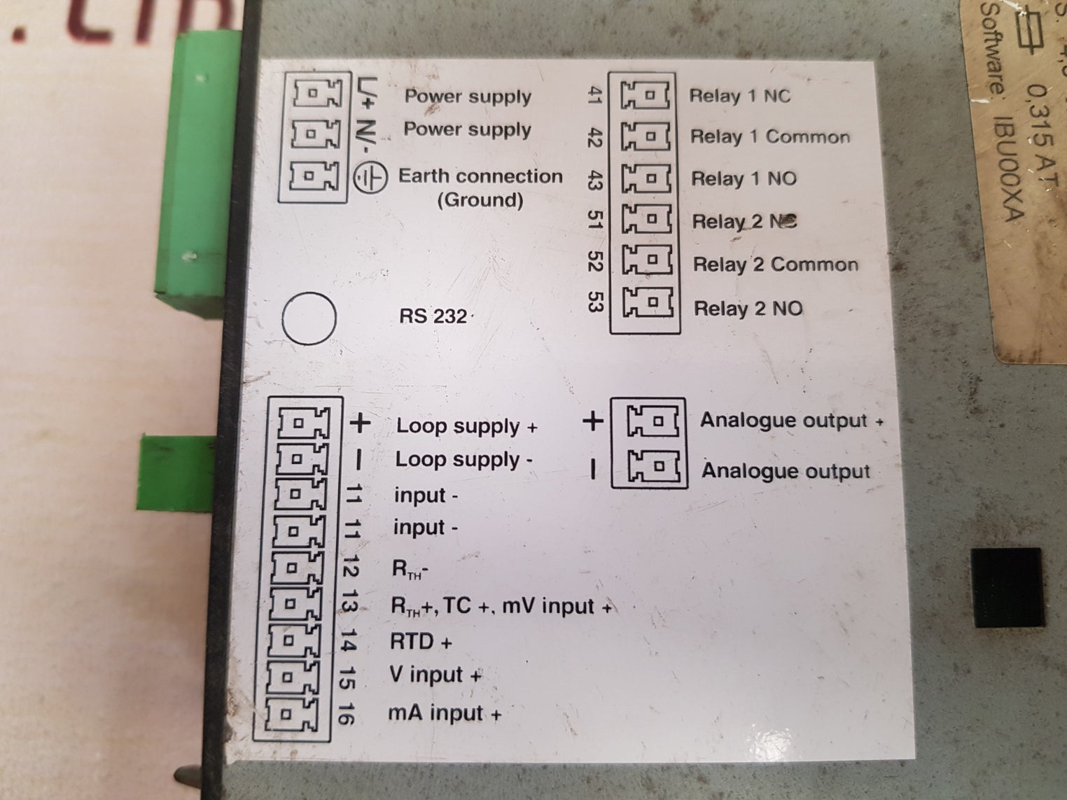 Endress+Hauser Ria 250-a11R31 Process Controller 90-253V, 50/60Hz