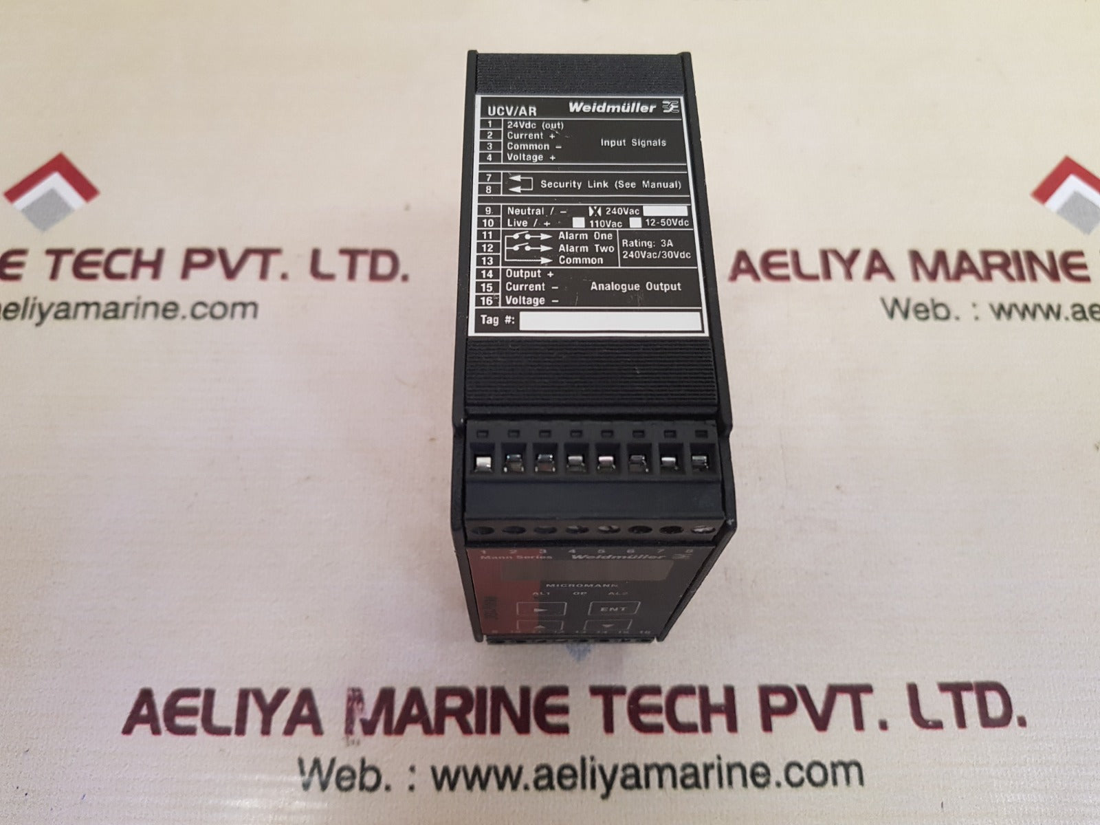 Weidmuller Ucv/Ar/240Vac/X Analog Signal Conditioner Isolator 7940010170