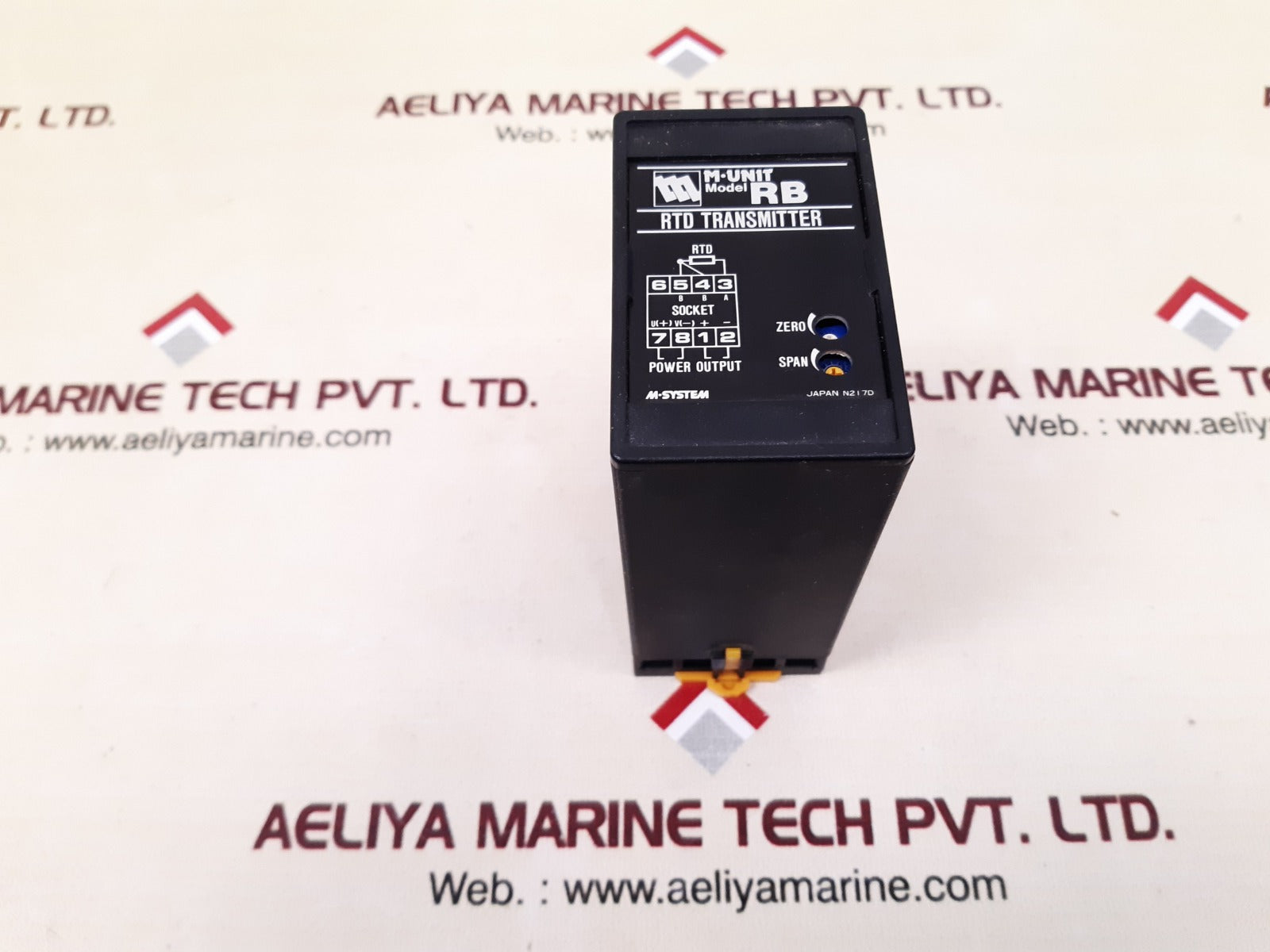 M-system M-unit Rb-16-r Rtd Transmitter 24V Dc