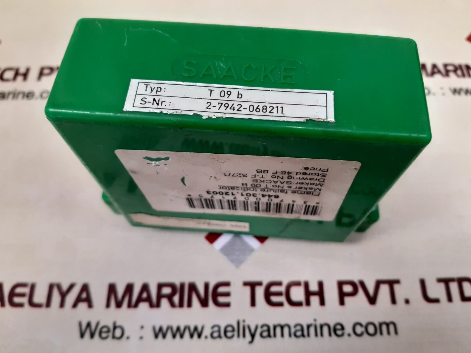 Saacke t 09 b flame failure indicator 