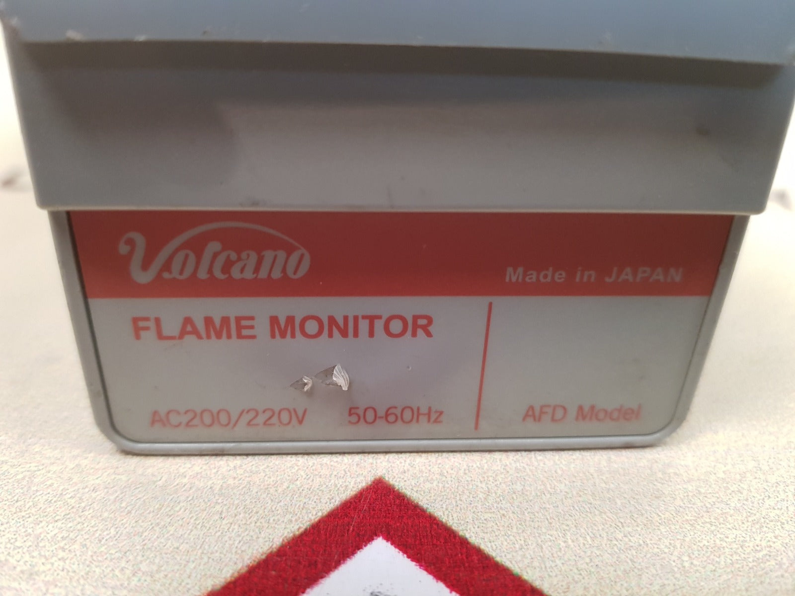 Volcano r4440v200-a flame monitor ac200/220v 50/60hz 