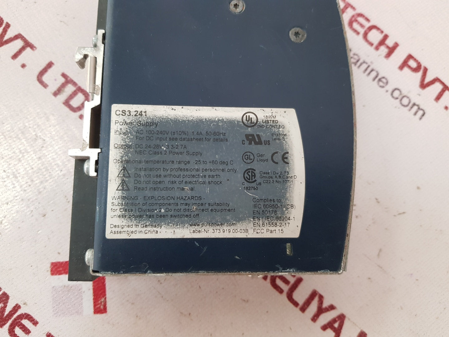 Puls power cs3.241 din rail power supply
