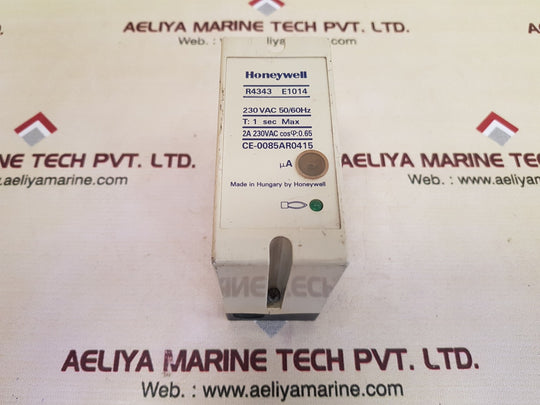 Honeywell r4343 e1014 flame detector relay 230vac 50/60hz