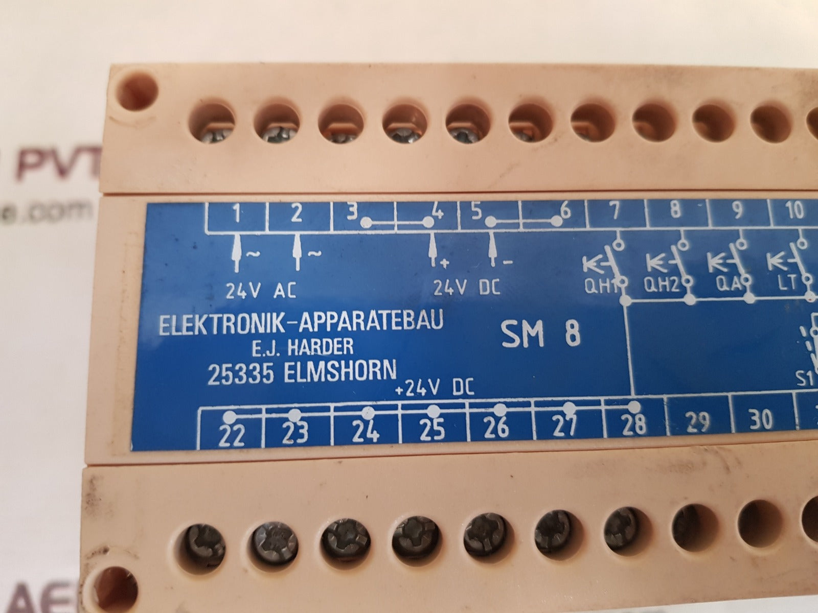 Elektronik - Apparatebau E.J. Harder 25335 Sm 8 24V Ac/Dc