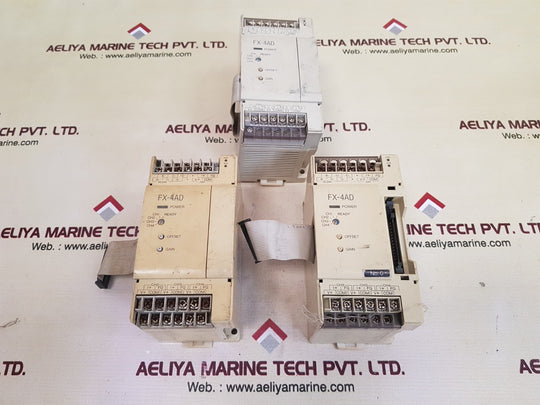 Mitsubishi Fx-4Ad Programmable Controller Dc24V