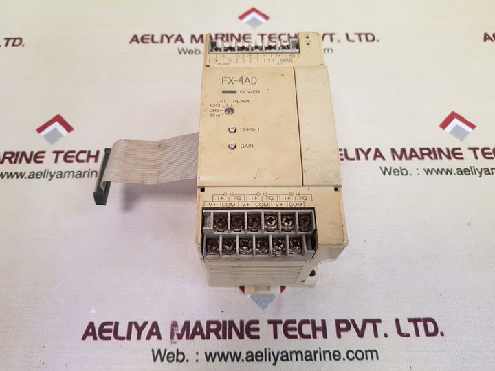Mitsubishi Fx-4Ad Programmable Controller Dc24V