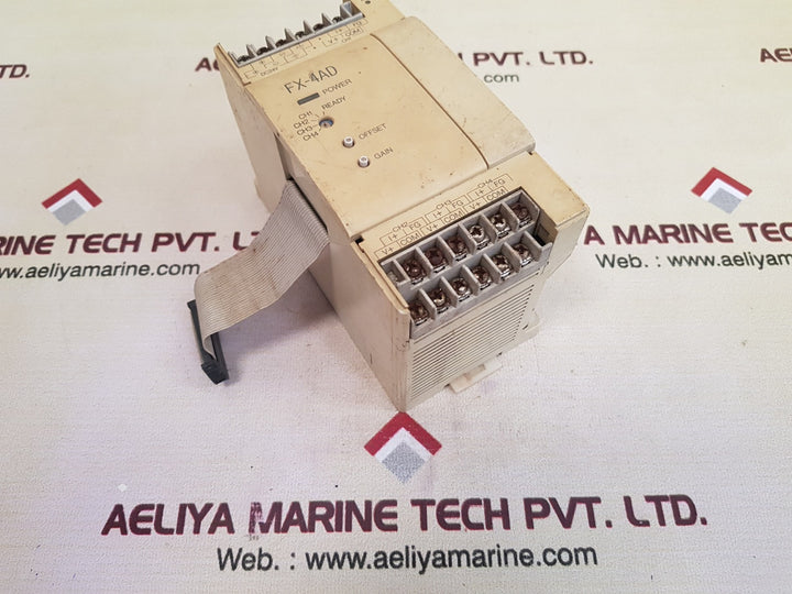 Mitsubishi Fx-4Ad Programmable Controller Dc24V