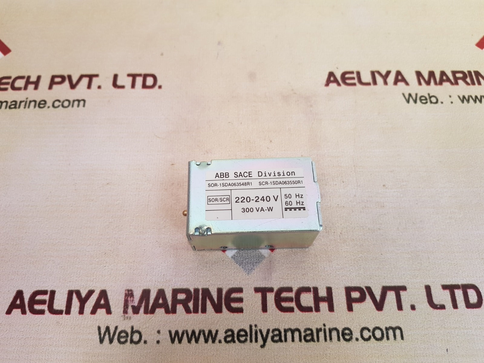 Abb sace division sor-1sda063548r1 scr-1sda063550r1