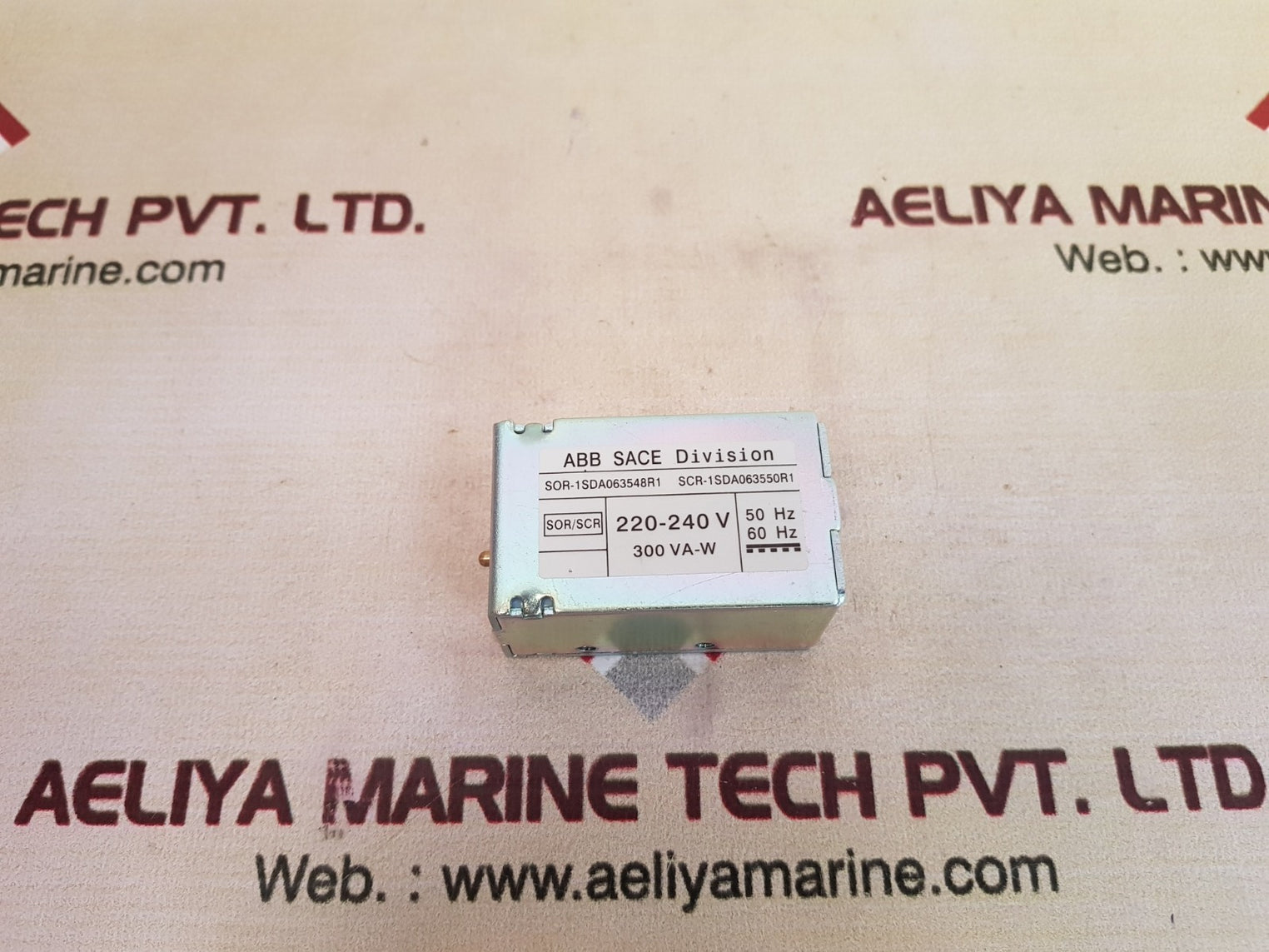 Abb sace division sor-1sda063548r1 scr-1sda063550r1