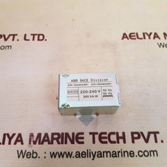 Abb sace division sor-1sda063548r1 scr-1sda063550r1