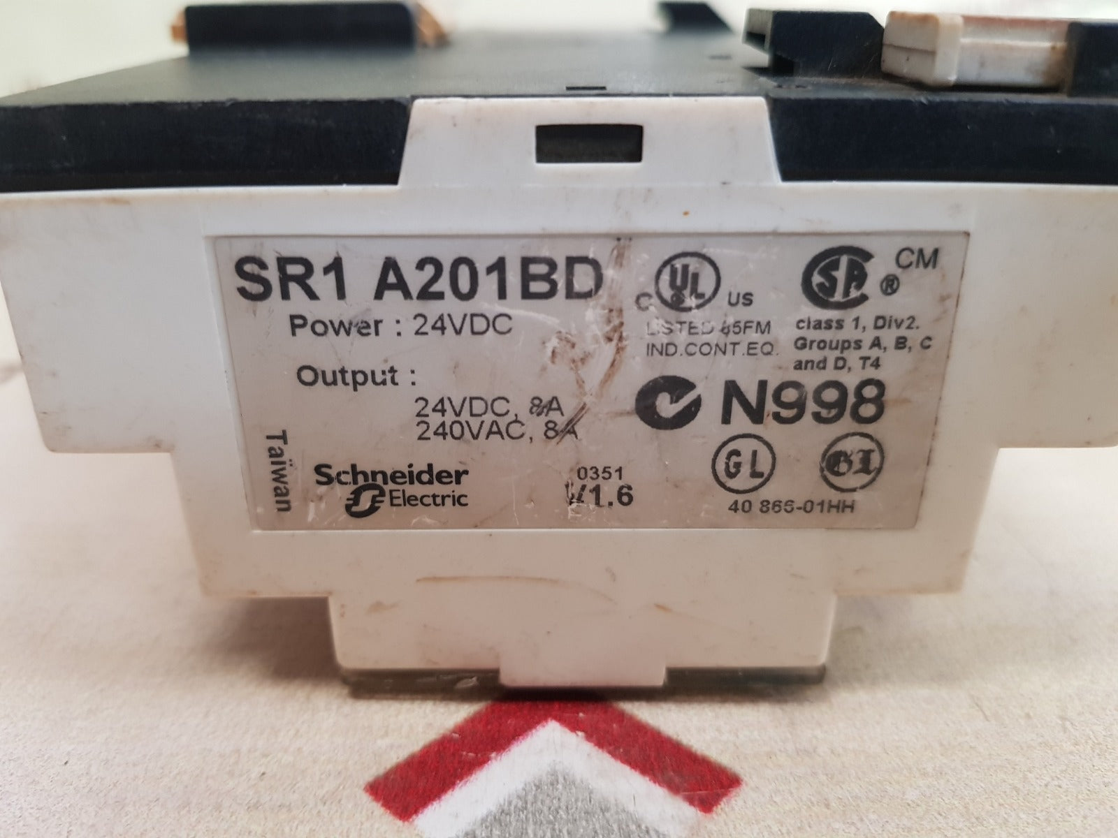 Telemecanique Sr1 A201Bd 8X Smart Relay 8A