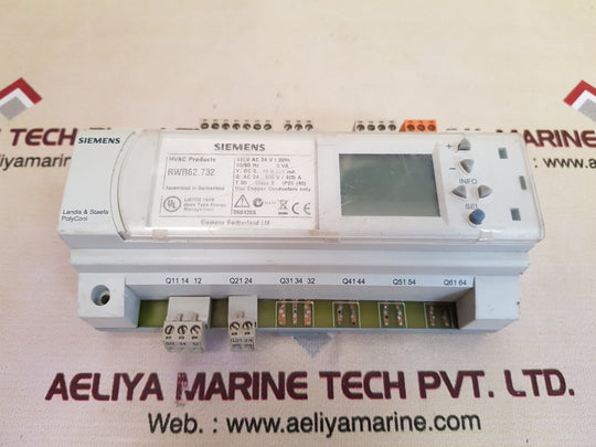 Siemens Landis & Staefa Rwr62.732 Controller