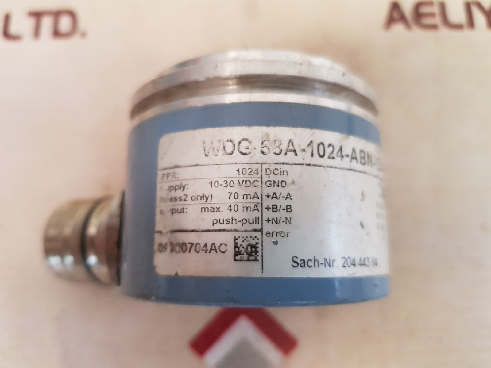 Wachendorff wdg 58a-1024-abn-i24-s5r-e25 rotary encorder 