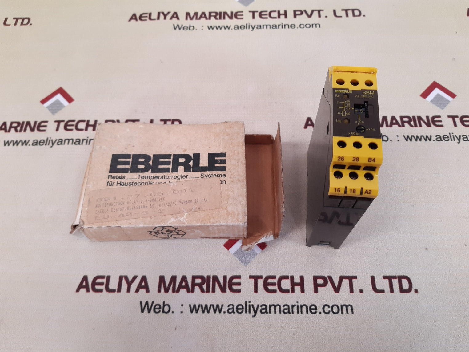 Eberle Sbm 0.5-600 Sec Multifunction Relay 054551 486 500