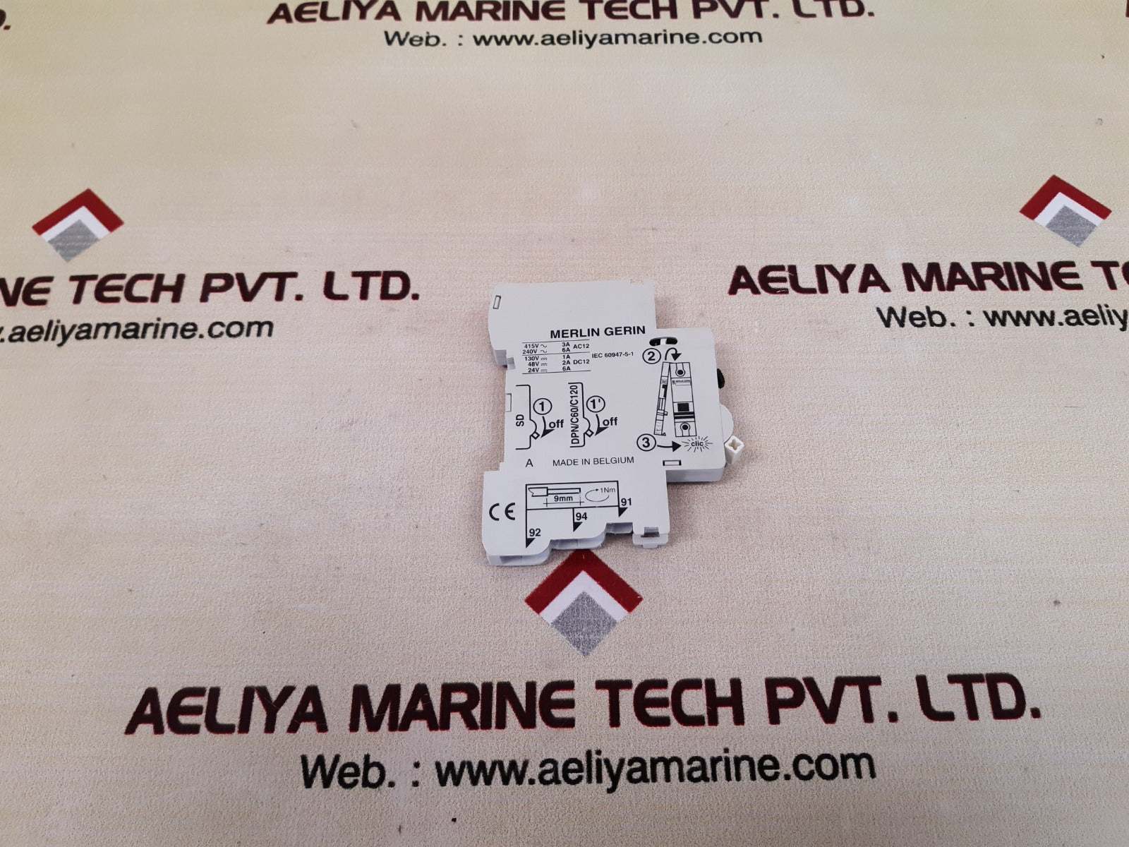 Merlin Gerin 26927 Multi9 Contact Signal Default Alarm Switch Sd 3A 415V