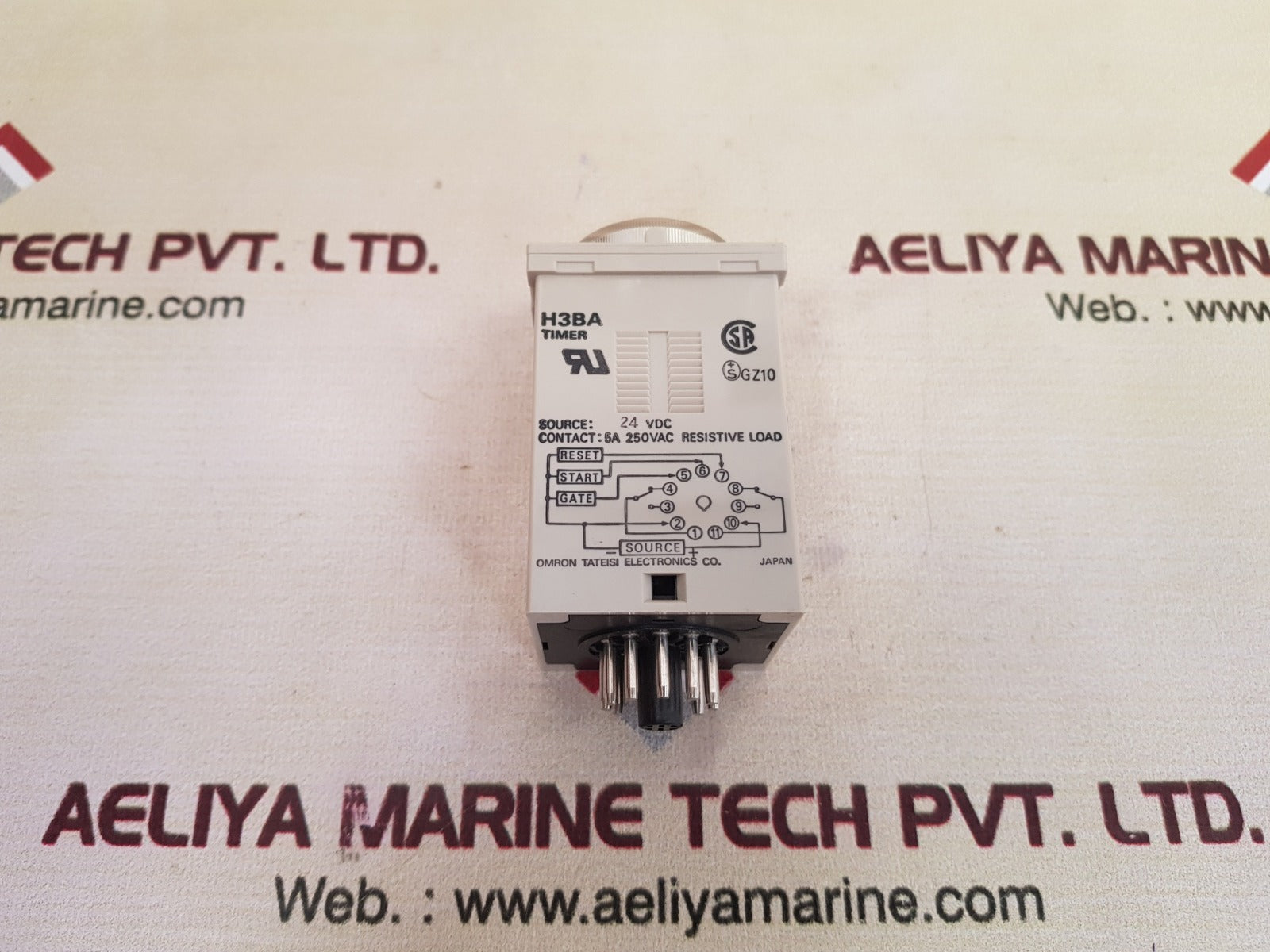 Omron H3Ba Timer 0.5 S To 100 H