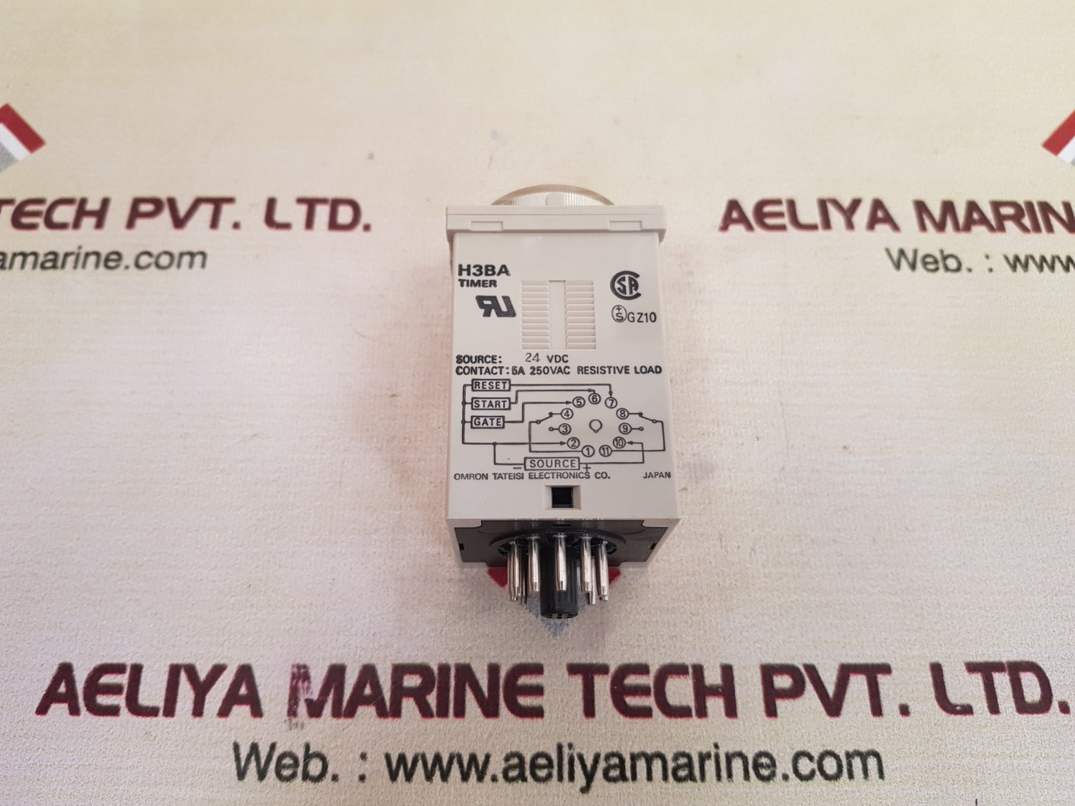 Omron H3Ba Timer 0.5 S To 100 H