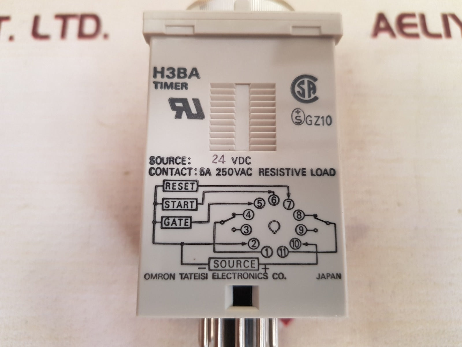 Omron H3Ba Timer 0.5 S To 100 H