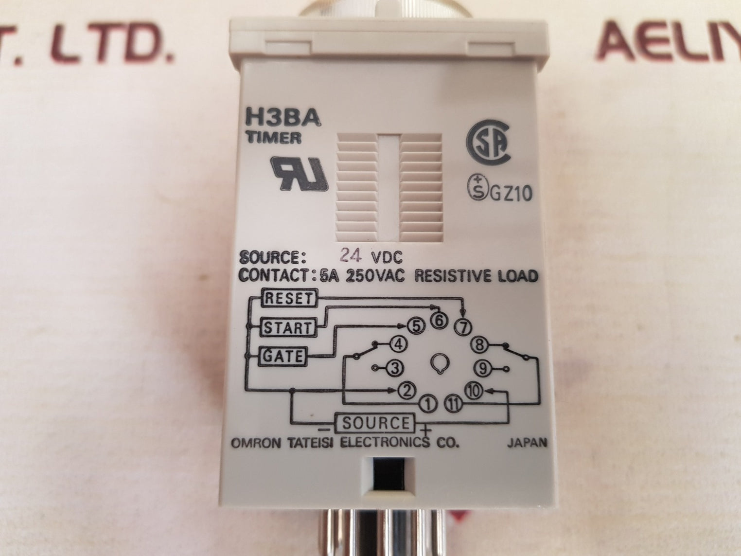 Omron H3Ba Timer 0.5 S To 100 H