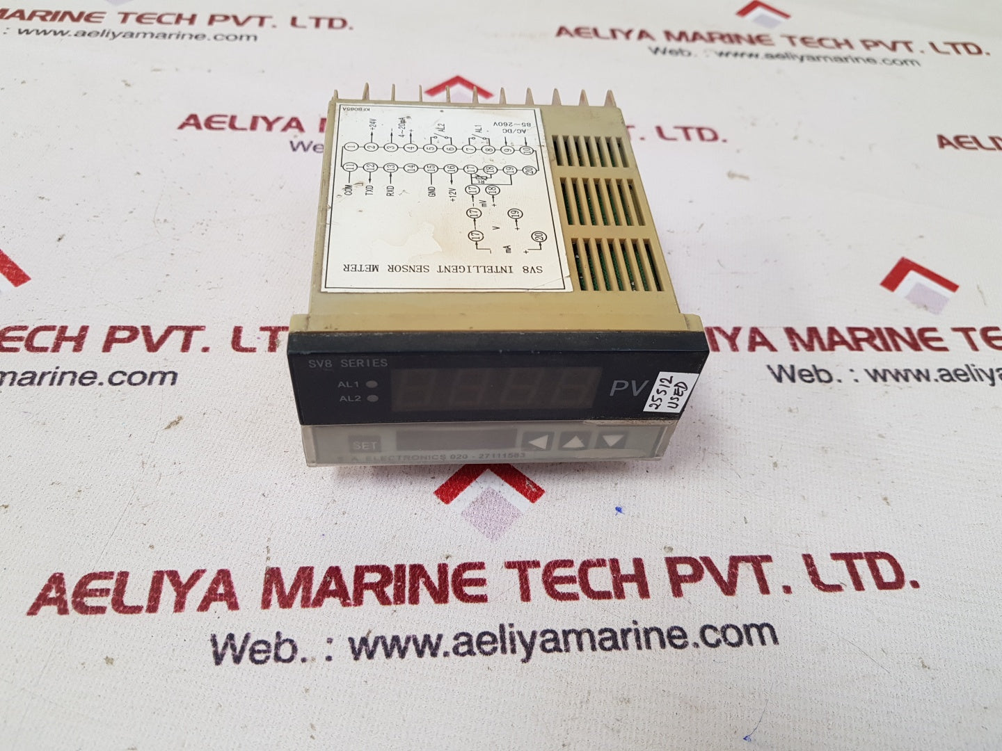 S.a. electronics sv8-dc10 sv8 sensor indicator 