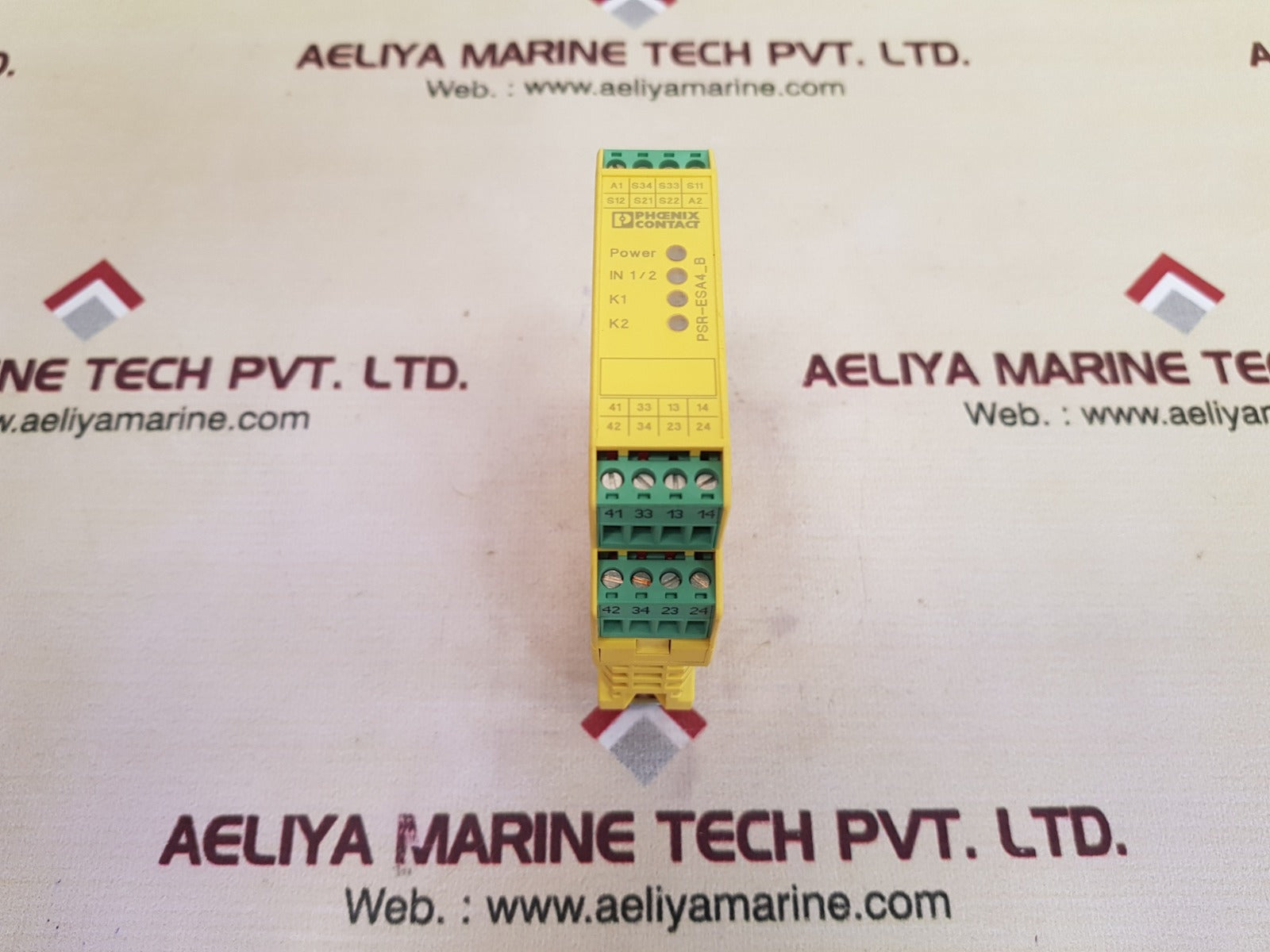Phoenix contact psr-scp- 24uc/esa4/3x1/1x2/b safety relay