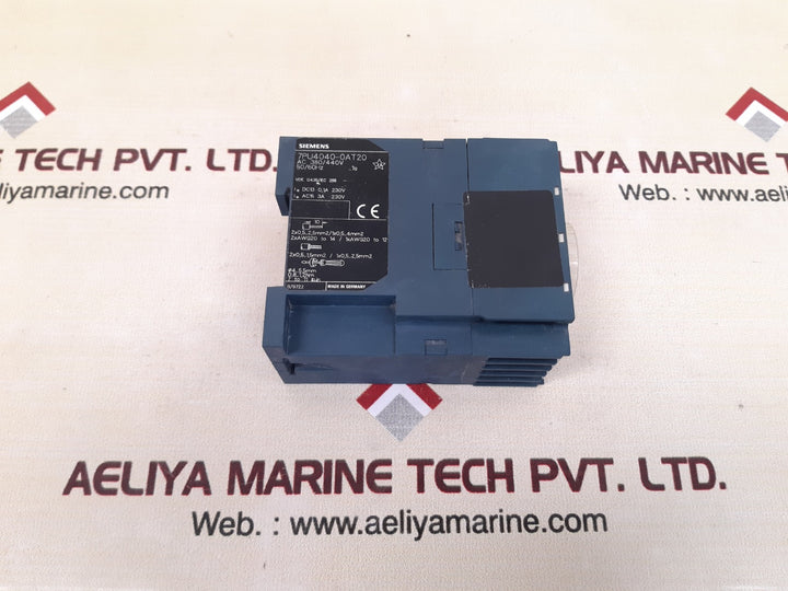 Siemens 7pu4040-0at20 on delay timer