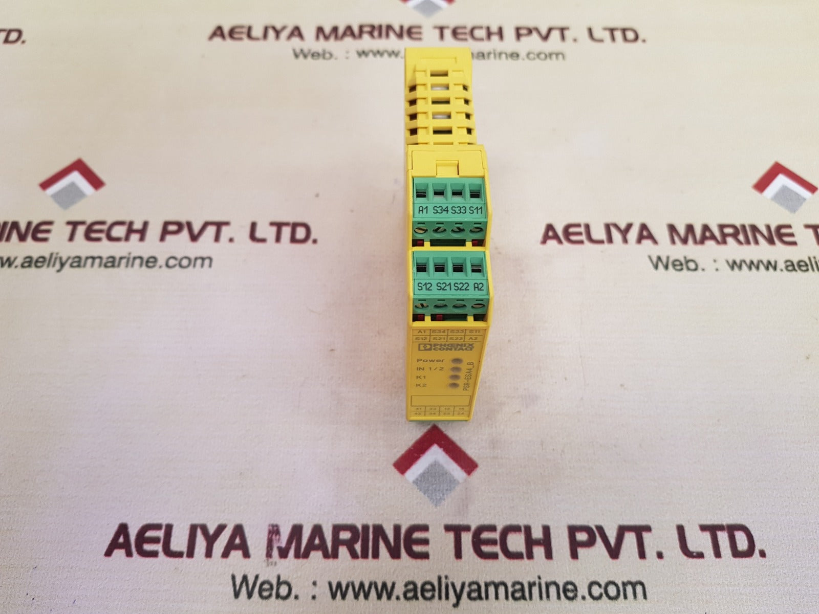 Phoenix contact psr-scp- 24uc/esa4/3x1/1x2/b safety relay