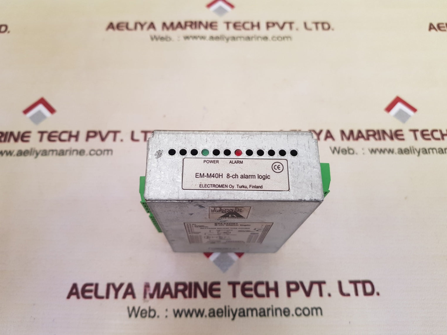Electromen Em-m40H 8-channel Alarm Logic Indication Unit 12-32Vdc