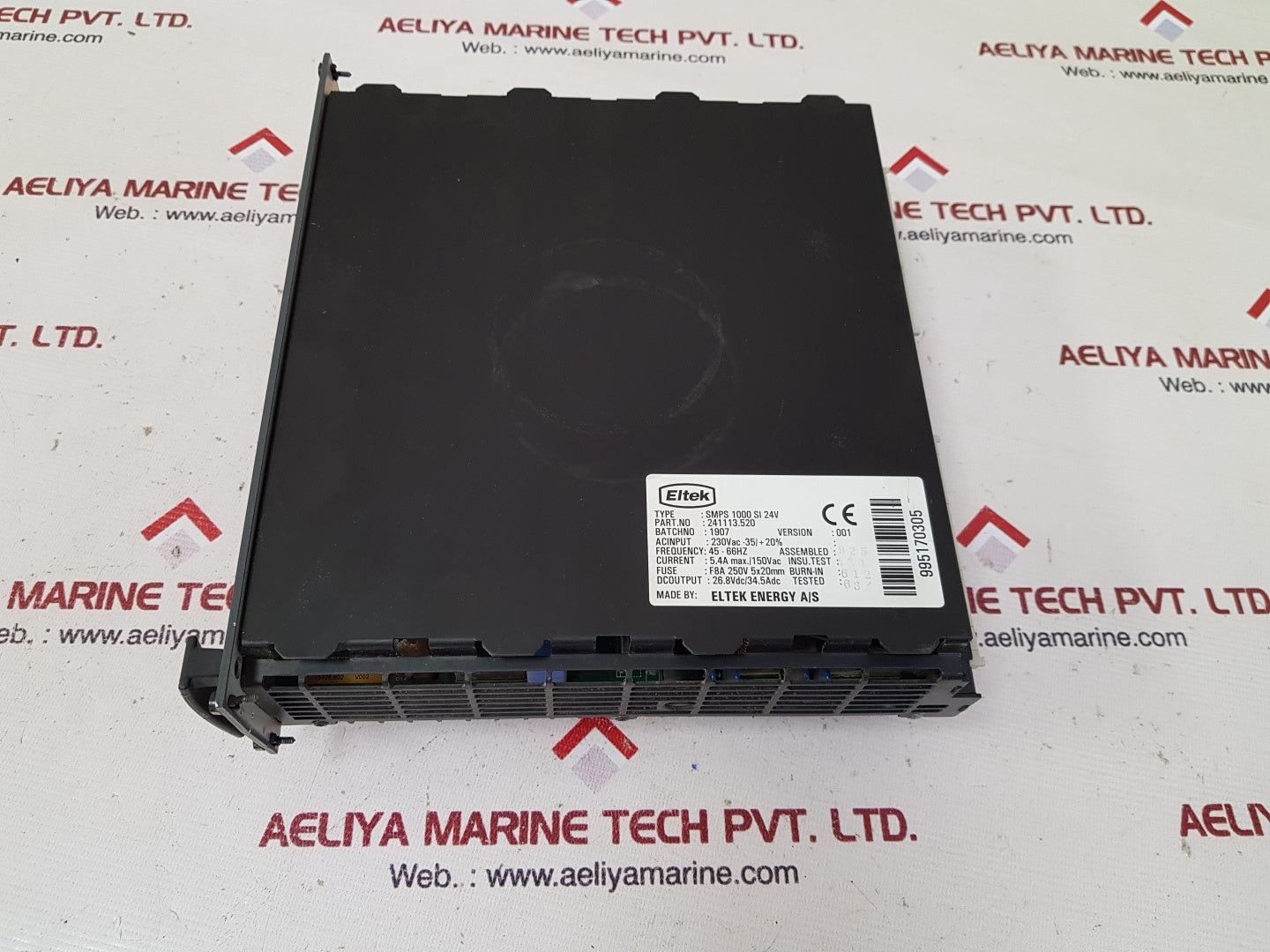 Eltek smps 1000 si 24v power supply version: 001